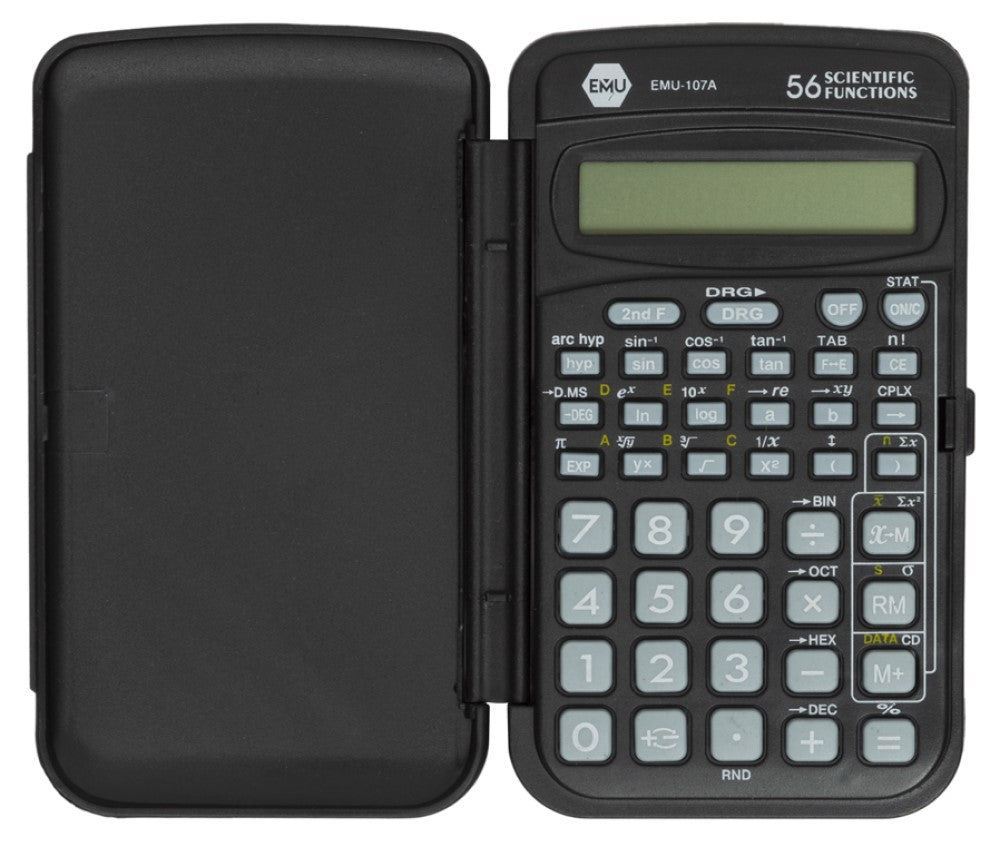 Calculadora Científica EMU-107A 10 Dígitos Baco® EP122 [Pieza] 7501302201537