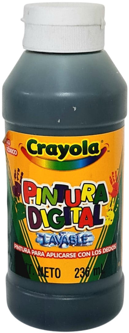 Pintura Témpera Crayola 237ml Negro Crayola® 5420080251 Pieza 7501058220516 02