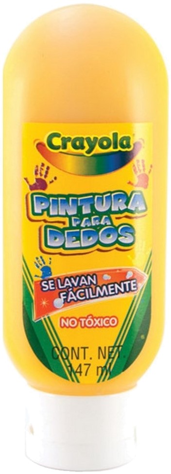 Pintura Digital Crayola Lavable 147ml Amarillo Crayola® 5516050054 [Pieza] 7501058216342