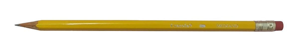 Lápiz Grafito Hexagonal Mediano #2 Amarillo Crayola® [Pieza] 7501058205582