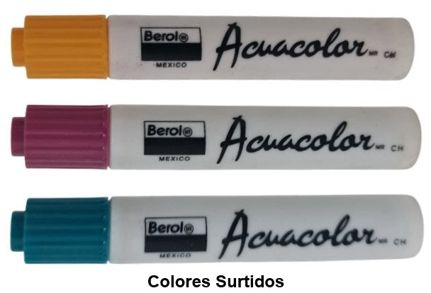 Marcador base Agua Acuacolor Modelo Anterior Colores Berol® [Pieza] Imagen principal del producto