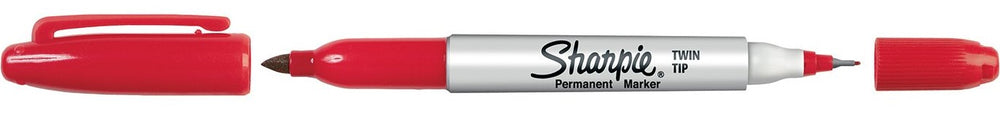 Marcador Permanente Doble Punta Sharpie Twin Tip Rojo Sharpie® 1805636 Pieza 5401178324335 01