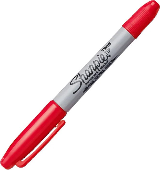 Marcador Permanente Doble Punta Sharpie Twin Tip Rojo Sharpie® 1805636 Pieza 5401178324335 02