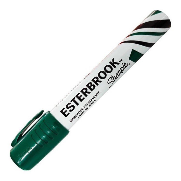 Marcador Permanente Esterbrook Verde Sharpie® Pieza 71641041790 01