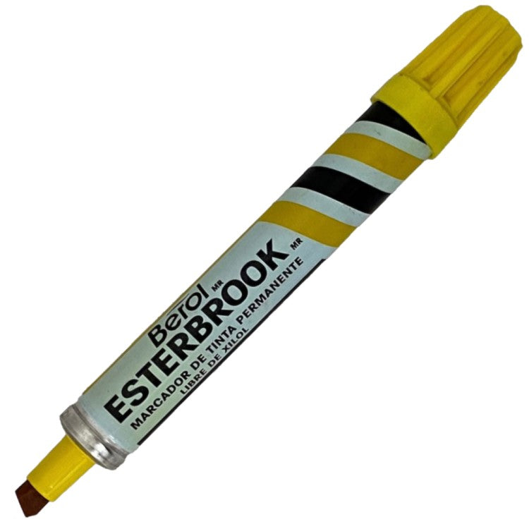 Marcador Permanente Esterbrook Amarillo Berol® Pieza 01