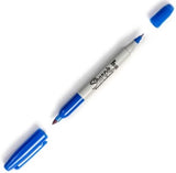 Marcador Permanente Sharpie Twin Tip Azul Sharpie® 1805637 Pieza 5401178324328