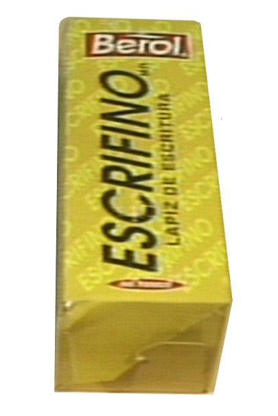 Lápiz Grafito Hexagonal Escrifino #2 Amarillo Berol® [Pieza] 7501030600428