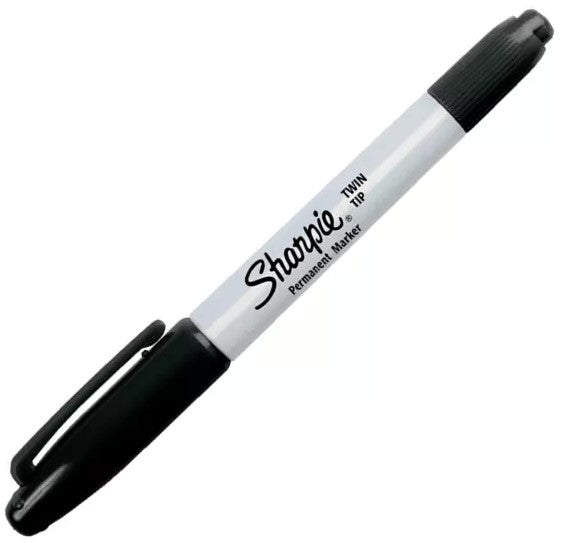 Marcador Permanente Doble Punta Sharpie Twin Tip Negro Sharpie® 1805635 Pieza 5401178324311 02