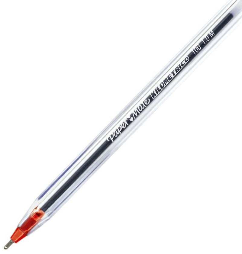 Bolígrafo c/Tapa Kilométrico 100 Rojo 1.0mm PaperMate® LA3532 Pieza 7501030683483 02