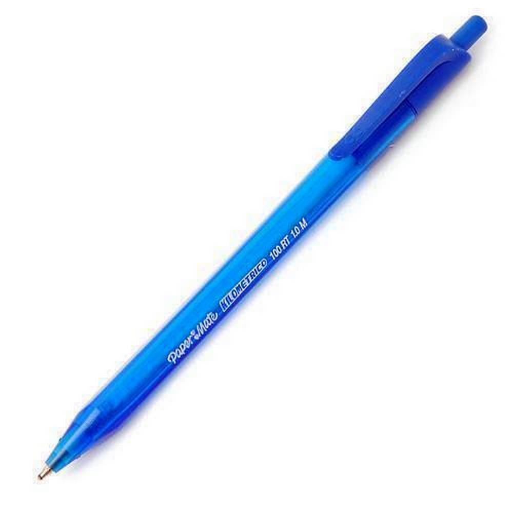 Bolígrafo Retráctil Kilométrico 100 Azul 1.0mm PaperMate® LA3567 Pieza 7703486037968 01