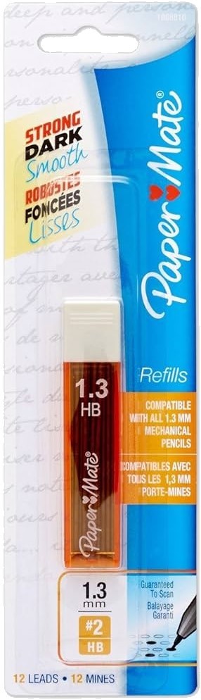 Minas 1.3mm Tubo c/12 PaperMate® 1869591 [Tubo] 41540007432