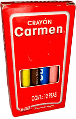 Crayón Carmen Regular Colores Est.c/12 Berol® [Estuche] 7501030608370