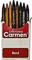 Crayón Carmen Regular Colores Est.c/8 Berol® [Estuche] 7501030608363 2
