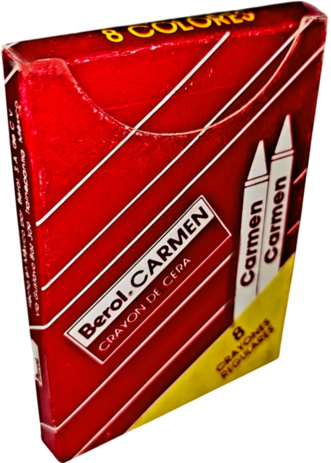 Crayón Carmen Regular Colores Est.c/8 Berol® [Estuche] 7501030608363 3
