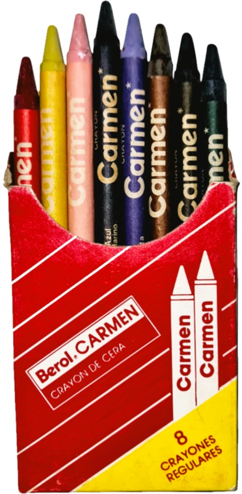 Crayón Carmen Regular Colores Est.c/8 Berol® [Estuche] 7501030608363 4