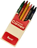 Crayón Carmen Regular Colores Est.c/6 Berol® Estuche 7501030608356