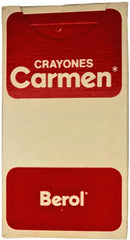 Crayón Carmen Regular Colores Est.c/6 Berol® [Estuche] 7501030608356 2