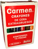 Crayón Jumbo Carmen Colores Est.c/12 Berol® Estuche 7501030608417