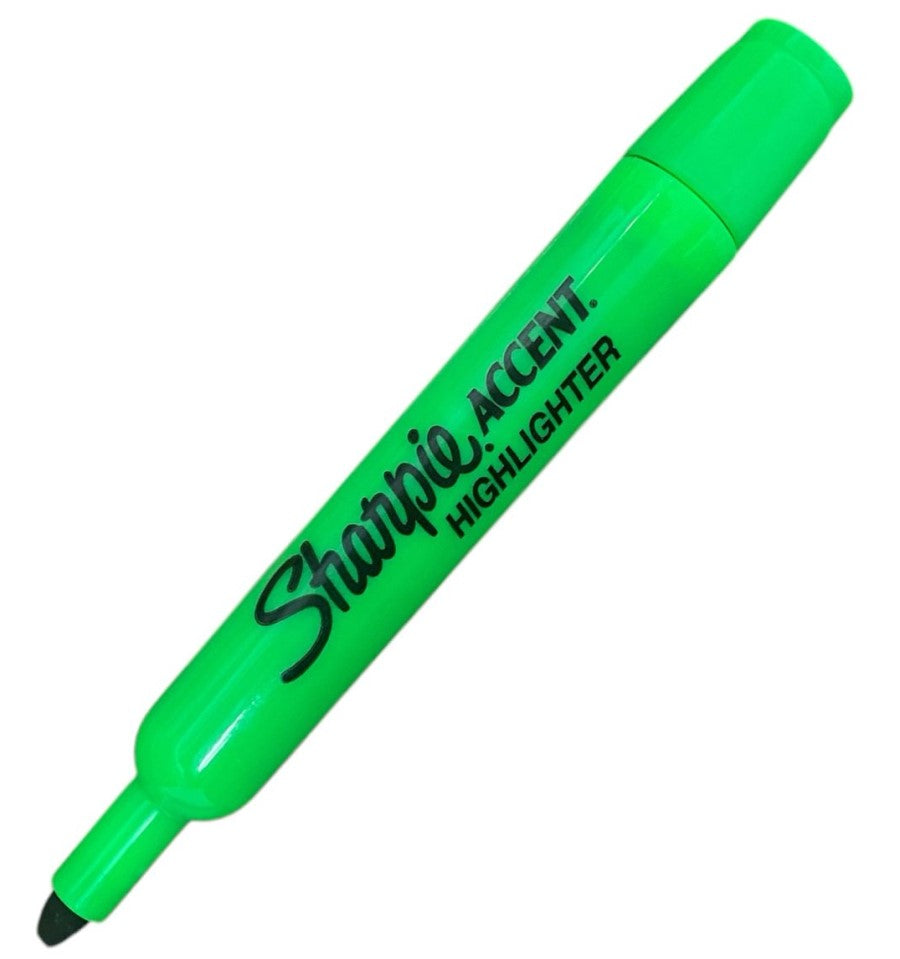 Marcador Textos Sharpie Verde Neón Sharpie® [Pieza]