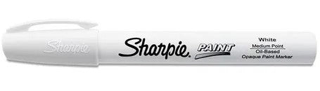 Marcador de Pintura Sharpie Paint Blanco Sharpie® [Pieza] 71641355583