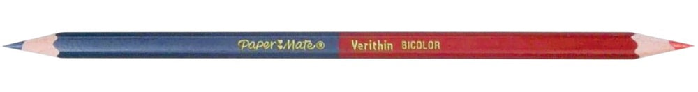 Lápiz Color Verithin Checador Hexagon Rojo-Azul Bicolor PaperMate® 748 Pieza 7501030682455 01