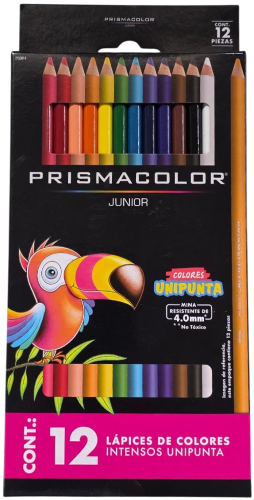 Color de Madera Largos PRISMACOLOR® Junior Colores Est.c/12 PRISMACOLOR® Estuche 70530014815 01 Imagen principal del producto