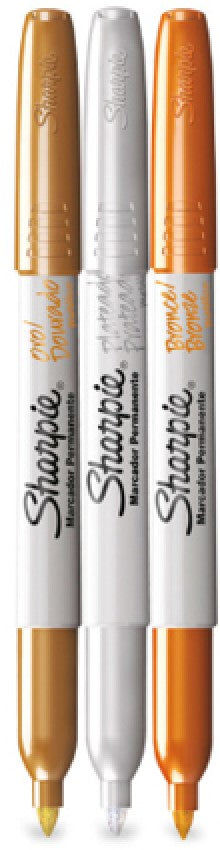 Marcador Permanente Sharpie Metallic Fino Oro,Plata,Bronc c/3 Sharpie® 1858004 [Paquete] 71641063211 4