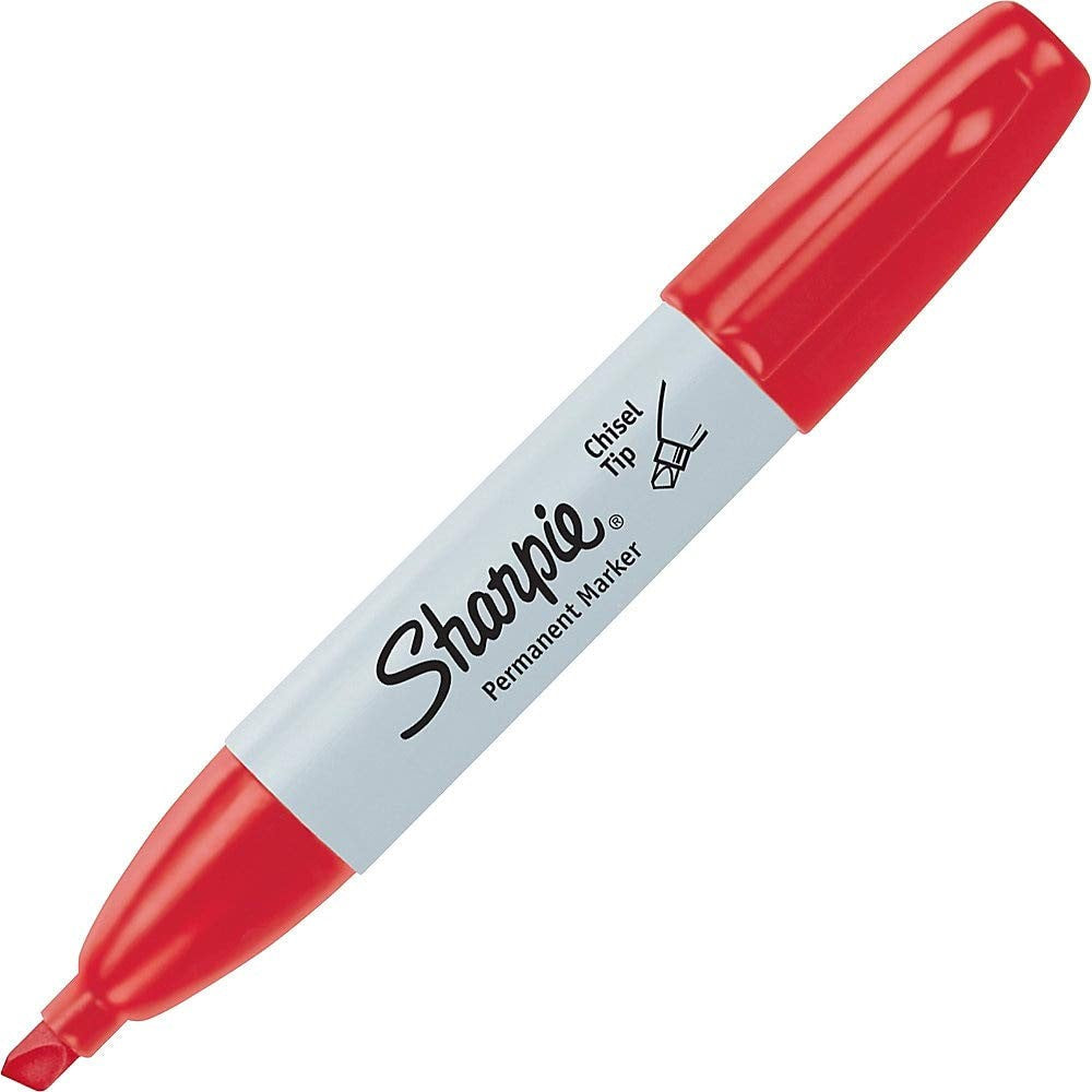 Marcador Permanente Sharpie Chisel Rojo Sharpie® Pieza 5471641092375 01