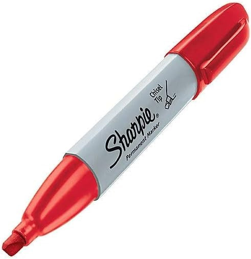 Marcador Permanente Sharpie Chisel Rojo Sharpie® Pieza 5471641092375 02