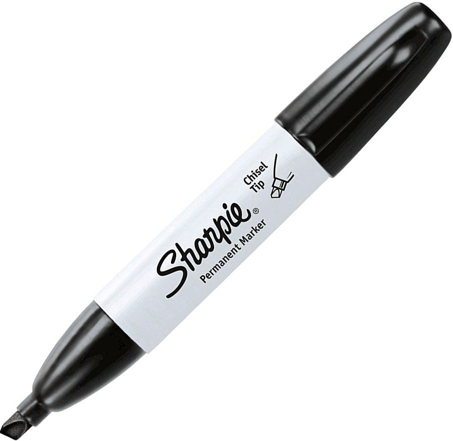 Marcador Permanente Sharpie Chisel Negro Sharpie® 1939487 Pieza 5471641092382 01
