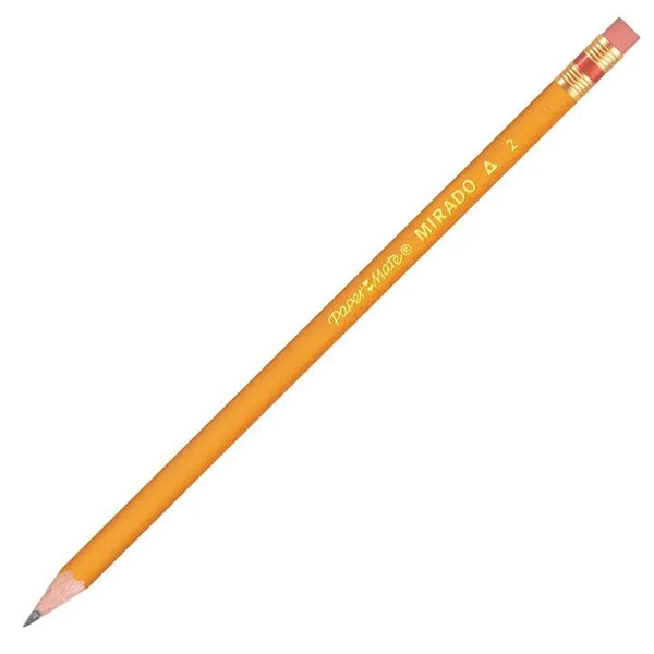 Lápiz Grafito Triangular Mirado® #2 Amarillo Berol® 1787119 Pieza 7501030644989 02