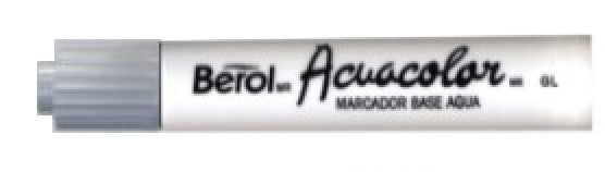 Marcador base Agua Acuacolor Remate Modelo Anterior Tono Gris Berol® M760460 [Pieza] 7501030613695 Imagen principal del producto