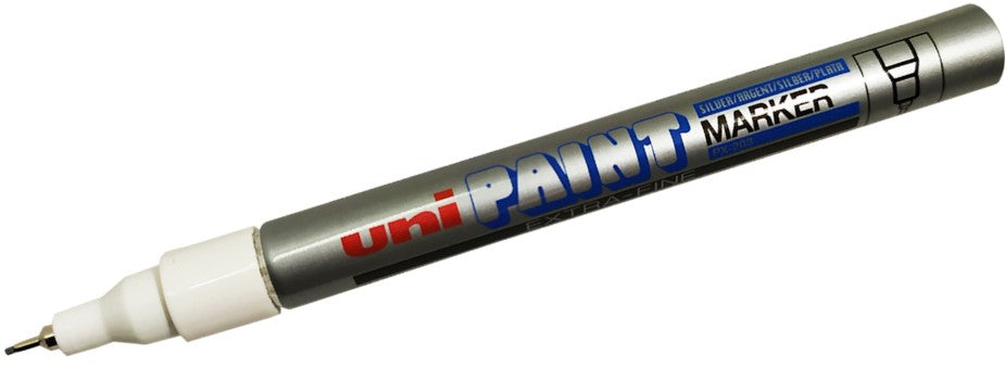 Marcador de Pintura Uni Paint Plata Extra Fino uniball® PX203 [Pieza] 4902778918241 2