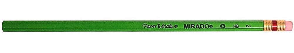 Lápiz Grafito Hexagonal Mirado®100%MaderaReciclad #2 Verde PaperMate® 1879878 [Pieza] 7501030601784