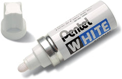 Marcador de Pintura Punta Ancha Cónica/Bala Blanco 6.5mm Pentel® X100W [Pieza] 72512103135