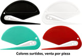 Abre Sobres Plástico Colores 7.6×4.5cm Proesa® Pieza 2