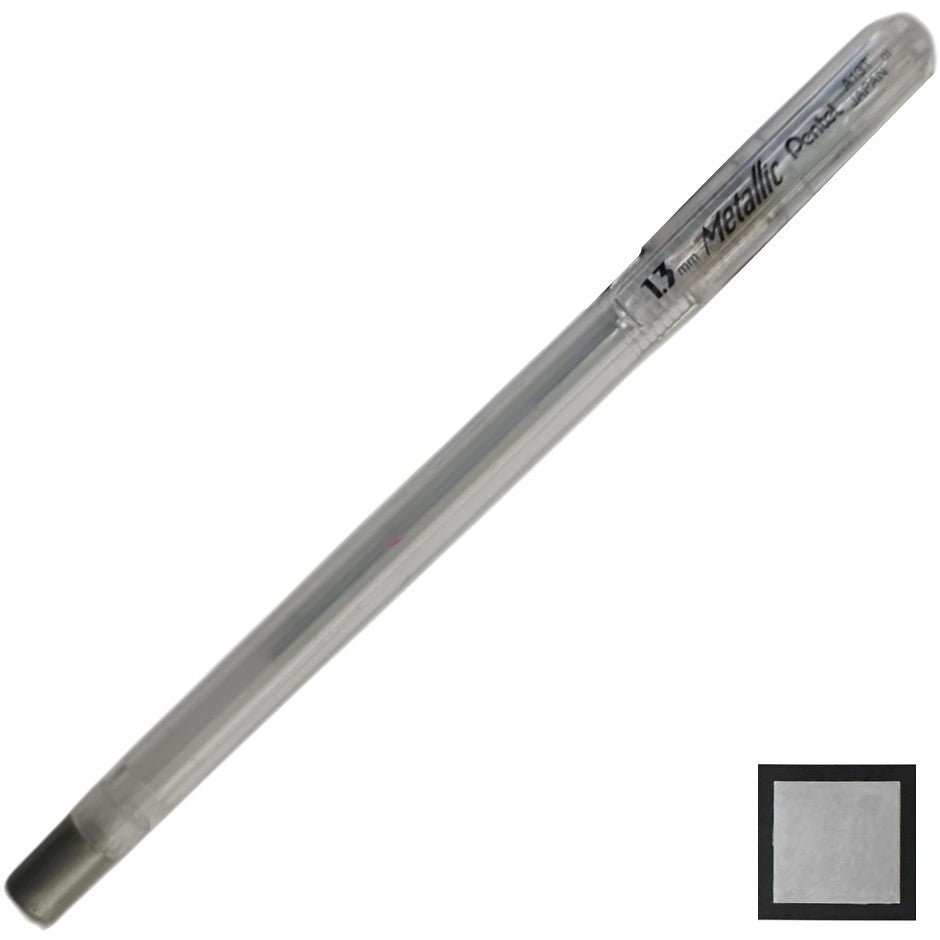 Lapicero Mina Tono Metálico 1.3mm Plata Pentel® A13TZ Pieza 72512129210 01