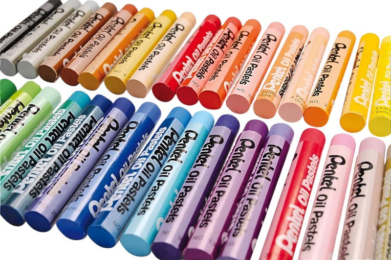 Gis p/Arte Pastel de Aceite c/25 Colores Pentel® PHN-25 Estuche 4711577003597 03