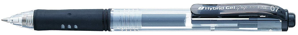 Bolígrafo Retráctil Gel Hybrid Grip Negro 0.7mm Pentel® K157-A Pieza 72512128251 01