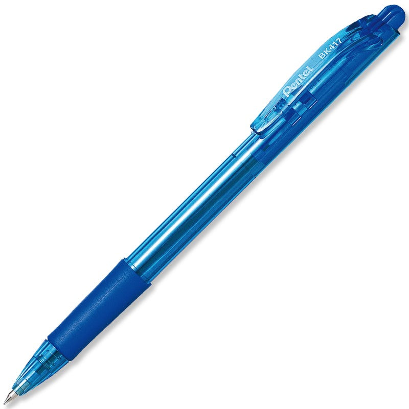 Bolígrafo Gel Retráctil WoW Azul 0.7mm Pentel® BK417-C Pieza 72512199251 01