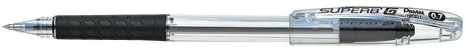 Bolígrafo Gel c/Tapa Superb G Negro 0.7mm Pentel® BK401-AE [Pieza] 4902506071552