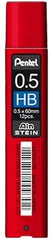 Minas Stein 0.5mm HB Pentel® C275S-HB [Tubo] 884851009302