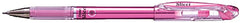 Bolígrafo Gel c/Tapa Slicci Metálico Rosa 0.8mm Pentel® BG208MPX [Pieza] 884851000675