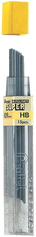 Minas Hi-Polymer 0.9mm HB Tubo c/15 Pentel® 509-HB [Tubo] 72512007983