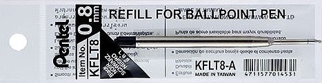 Repuesto p/Bolígrafo B450 0.8mm Negro Pentel® KFLT-8-A [Pieza] 4711577014531