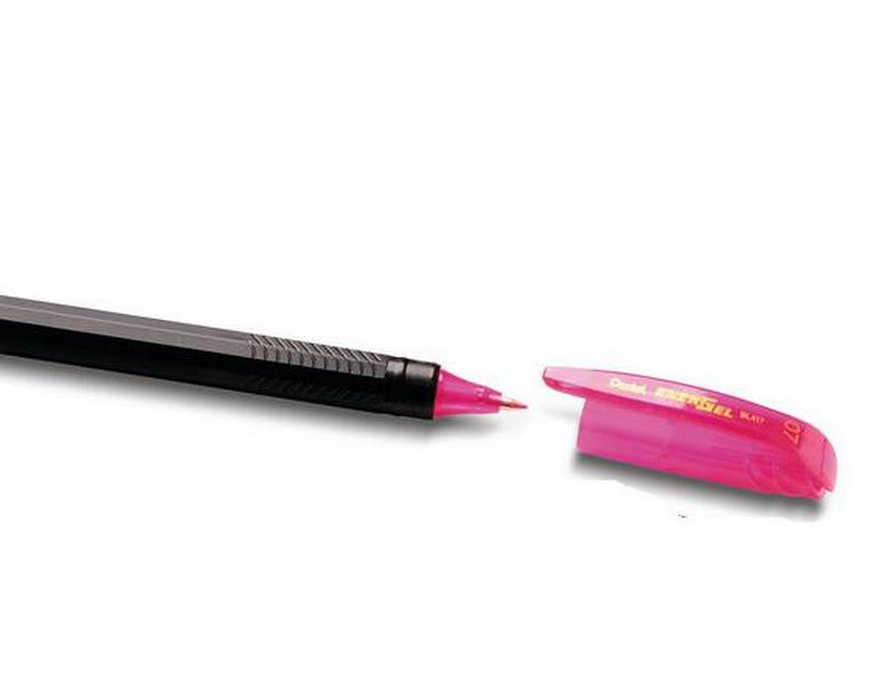 Bolígrafo Gel c/Tapa Energel Rosa 0.7mm Pentel® BL417-P [Pieza] 884851017659