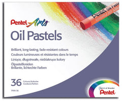 Gis p/Arte Pastel de Aceite c/36 Colores Pentel® PHN-36 Estuche 4711577003603 01