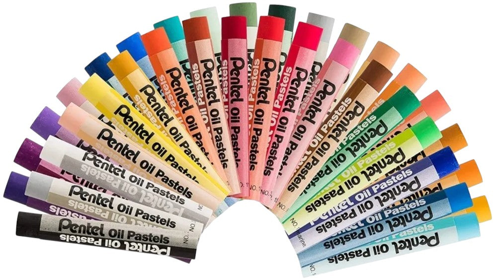 Gis p/Arte Pastel de Aceite c/36 Colores Pentel® PHN-36 Estuche 4711577003603 03