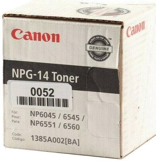 Tóner p/Copiadora Cannon 6545-6551 Negro Canon® NPG14 [Pieza] 30275400038
