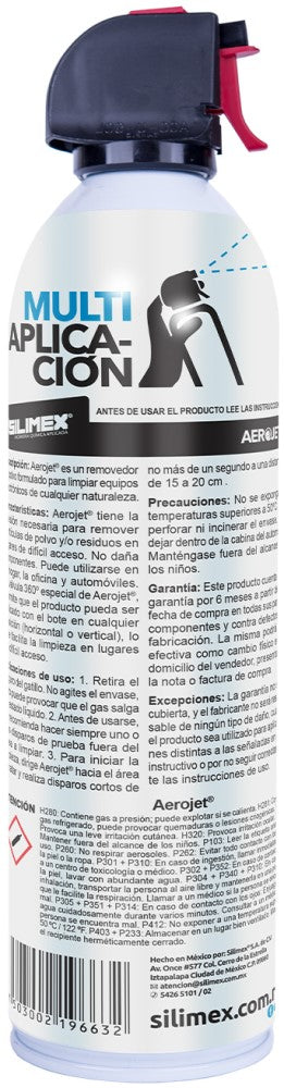 Aire Comprimido Aerojet 360° 660ml Silimex® [Aerosol] 7503002196632 2